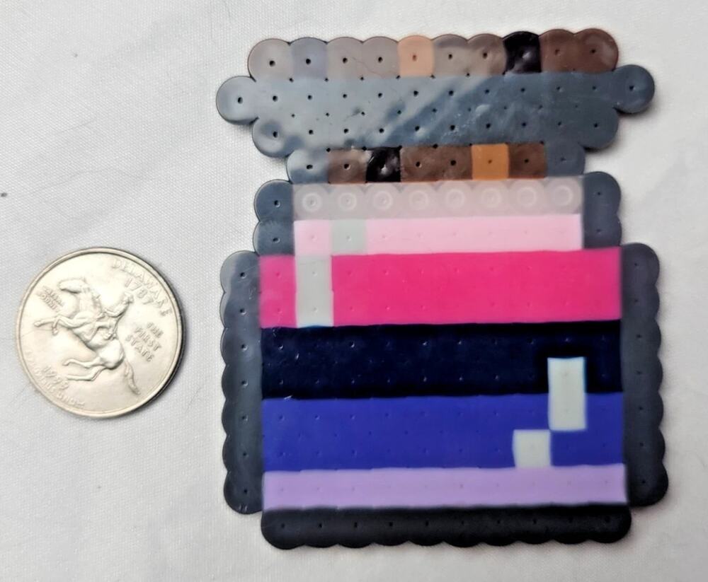 Omnisexual LGBT Potion Perler Pixel Art